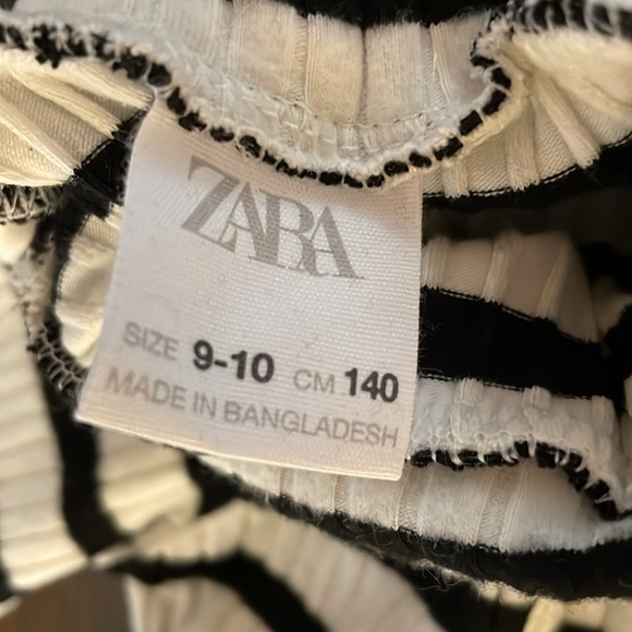 Zara Striped Turtle neck for girls size 9-10 - Picture 3 of 6